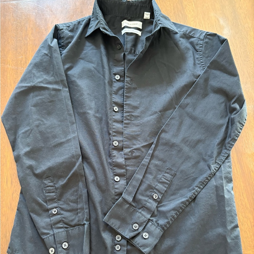 Calvin Klein boy's dress bottom shirt